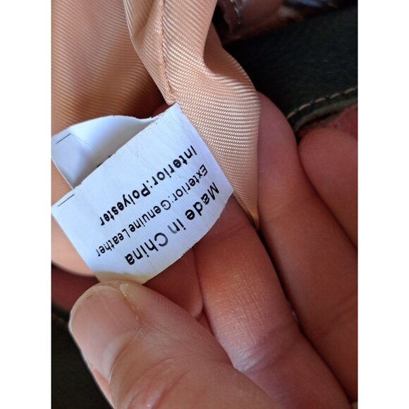 Chaos Multicolor Patchwork Leather Shoulder Bag Tassel Detail Festival Boho - Picture 8 of 12